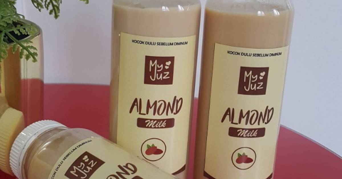 381 resep susu almond enak dan sederhana Cookpad