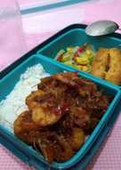 Bekal kantor "udang asam pedas"