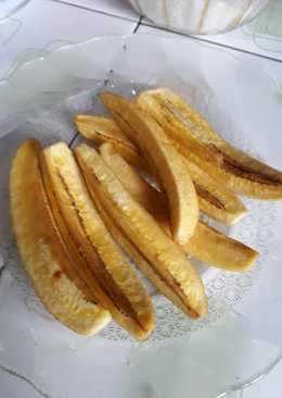 Stik pisang kepok mentah sederhana