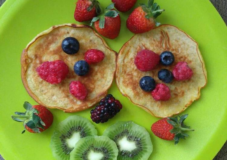 Resep Pancake Pisang topping ceria Oleh FJA