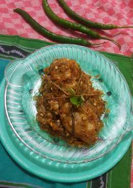 Ayam cabe ijo ala fe' #bandung_recooksenyross