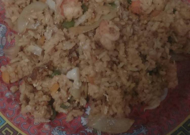 gambar untuk resep makanan Nasi Goreng Udang ala Resto