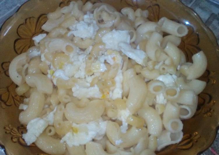 Oseng oseng makaroni telur