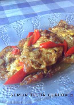 Semur Telur Ceplok