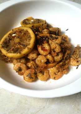 Udang goreng oregano simple