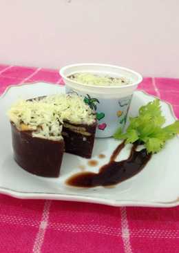 Puding coklat biskuit