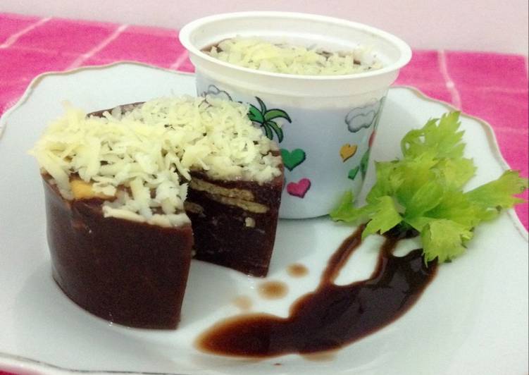 resep makanan Puding coklat biskuit