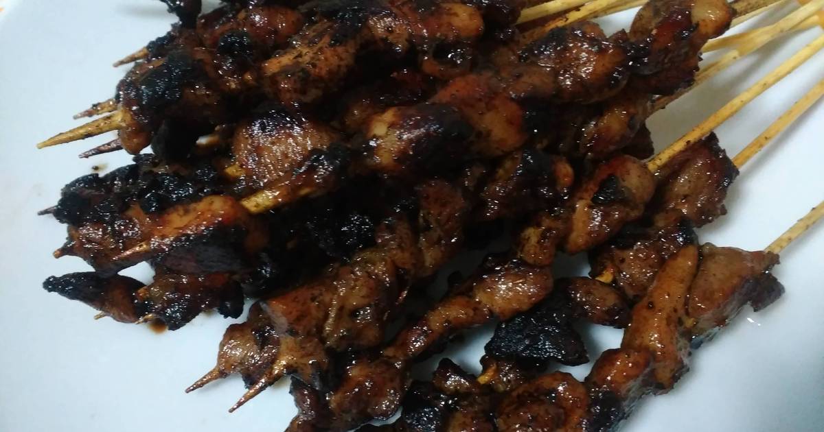 Sate ayam  bumbu  kecap  313 resep Cookpad