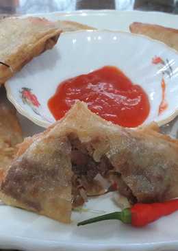 Samosa Daging Sapi Dubai ala indonesiaðŸðŸ–ðŸŒ®ðŸ˜ƒ