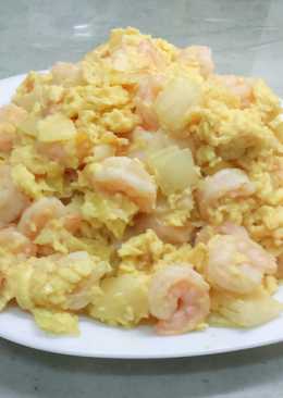 Orak Arik Telur Udang #Beranibaking