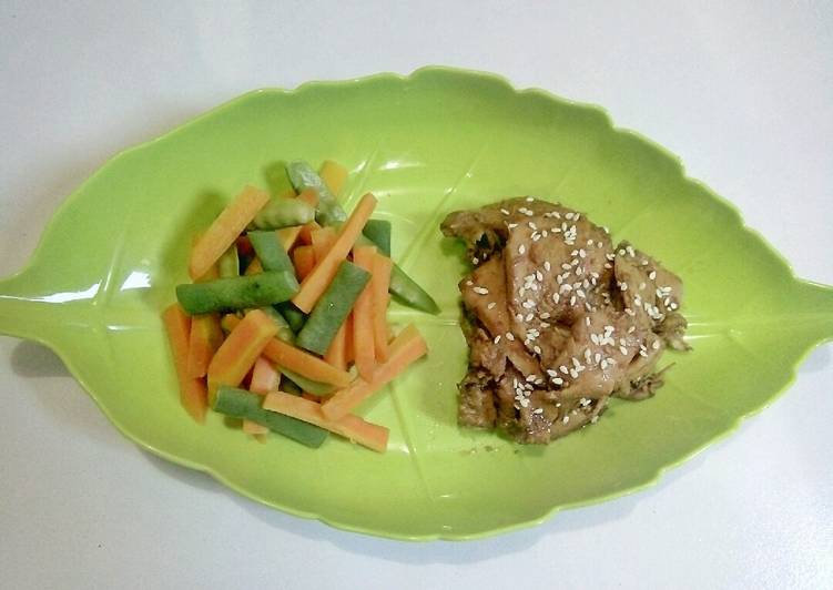 Resep Chicken teriyaki ala ala