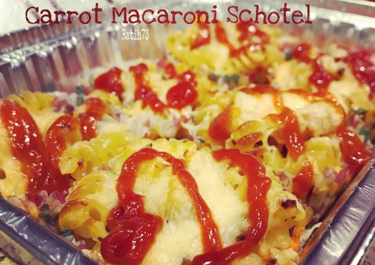 resep lengkap untuk Macaroni Schotel Bekal Anak