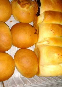 Roti coklat keju tanpa timbangan