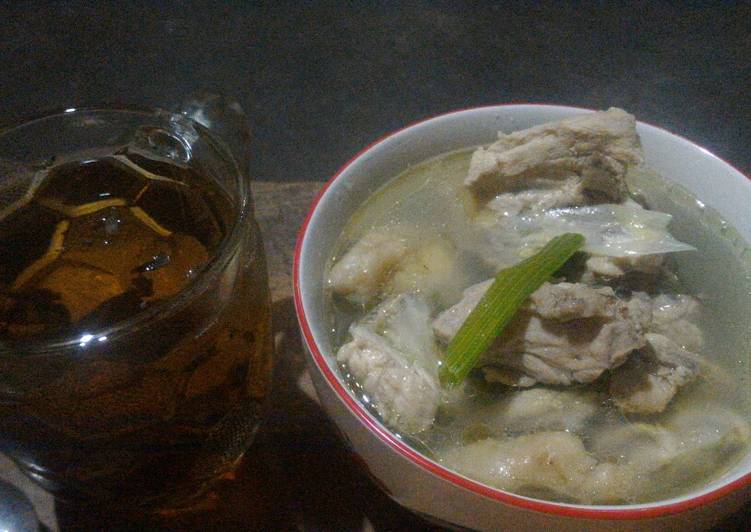 Resep (71).Sop ayam ala sop ayam klaten Oleh Laras Athie