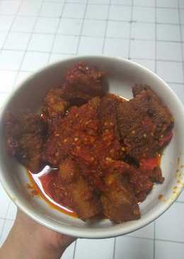 Dendeng Balado Super Simple