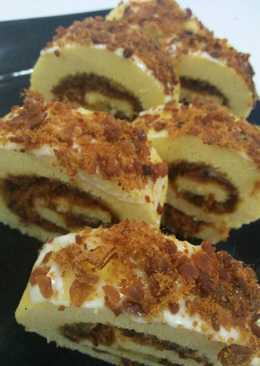 Abon Mayo Roll Cake (modisco)