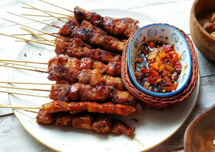 resep masakan Sate Ayam Bumbu Maranggi