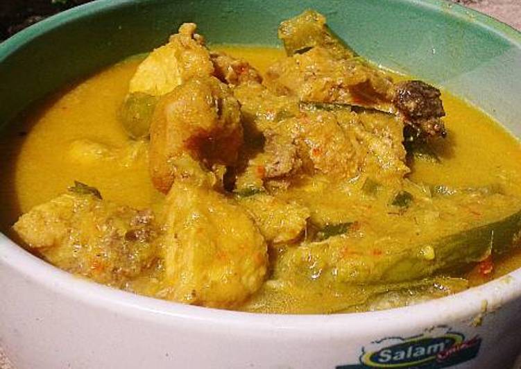 resep lengkap untuk Gulai Ayam Khas Karo