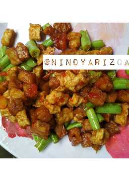 Tumis tempe tahu buncis