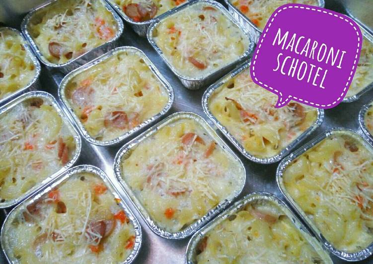 resep lengkap untuk Macaroni Shotel Irit Bahan