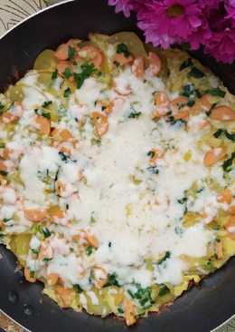 Kentang Panggang Teflon / Pizza Kentang Teflon / Simple Pizza
