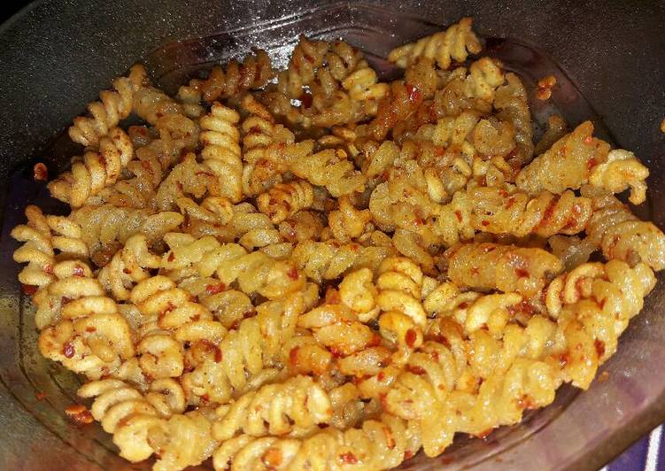 gambar untuk resep makanan Makaroni goreng pedas