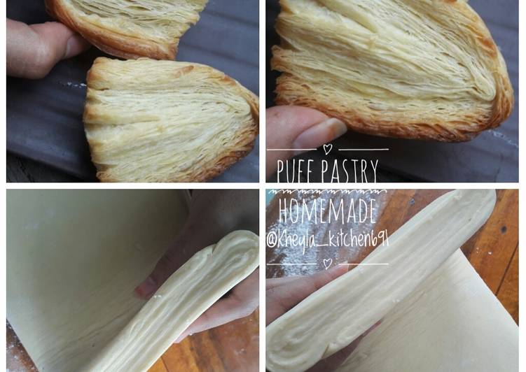 gambar untuk resep Puff Pastry by kheyla Homemade (Seru Bikinnya)  ??