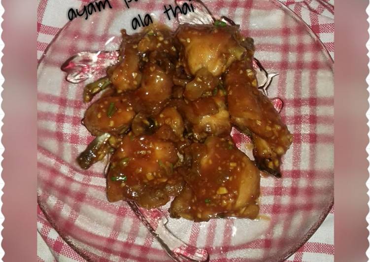 resep Ayam Panggang Saus ala Thai