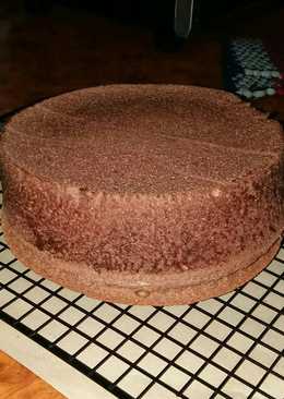 Chocolate Sponge Cake (ogura)