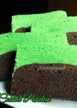 Bolu Coklat Pandan