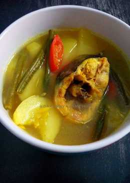 Sayur asam patin Aka gangan asam khas Banjar