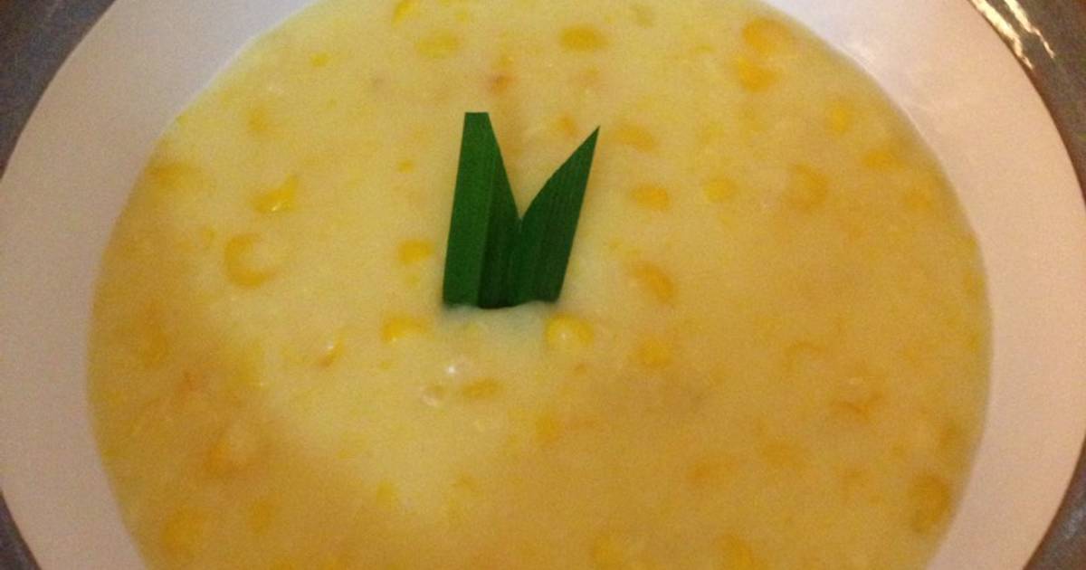  Resep  Bubur  jagung  manis  keju oleh Restia Andini Cookpad