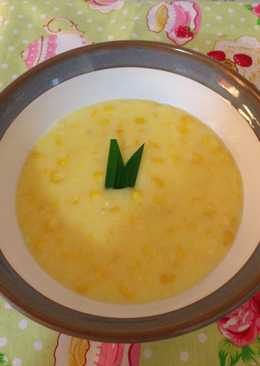 Bubur jagung manis keju