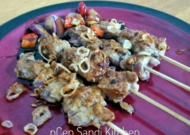 resep makanan Sate Kambing Empuk