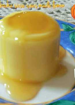 Puding Kabocha Saus Madu Lemon (Snack 1y+)