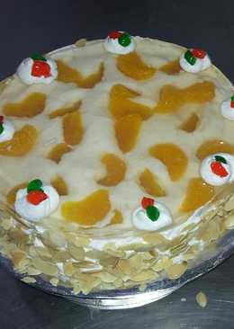 Orange Lemon Pudding Cake