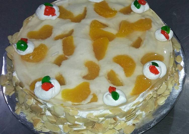 resep makanan Orange Lemon Pudding Cake