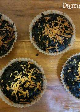 Fudge Brownies with sugar shiny crust