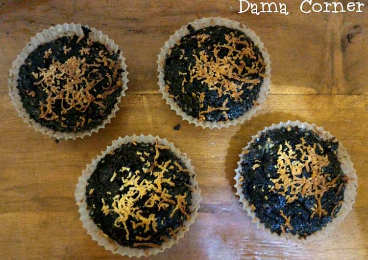 Resep Fudge Brownies with sugar shiny crust (in cup) By Dama Corner
