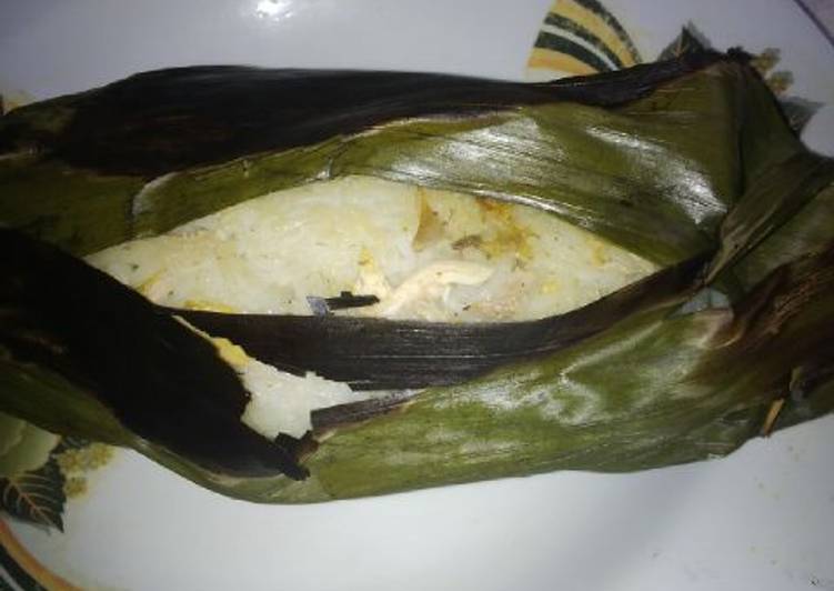 resep Nasi Bakar Ayam Suwir