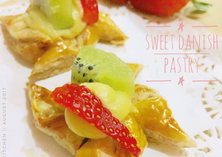 gambar untuk cara membuat Sweet danish pastry