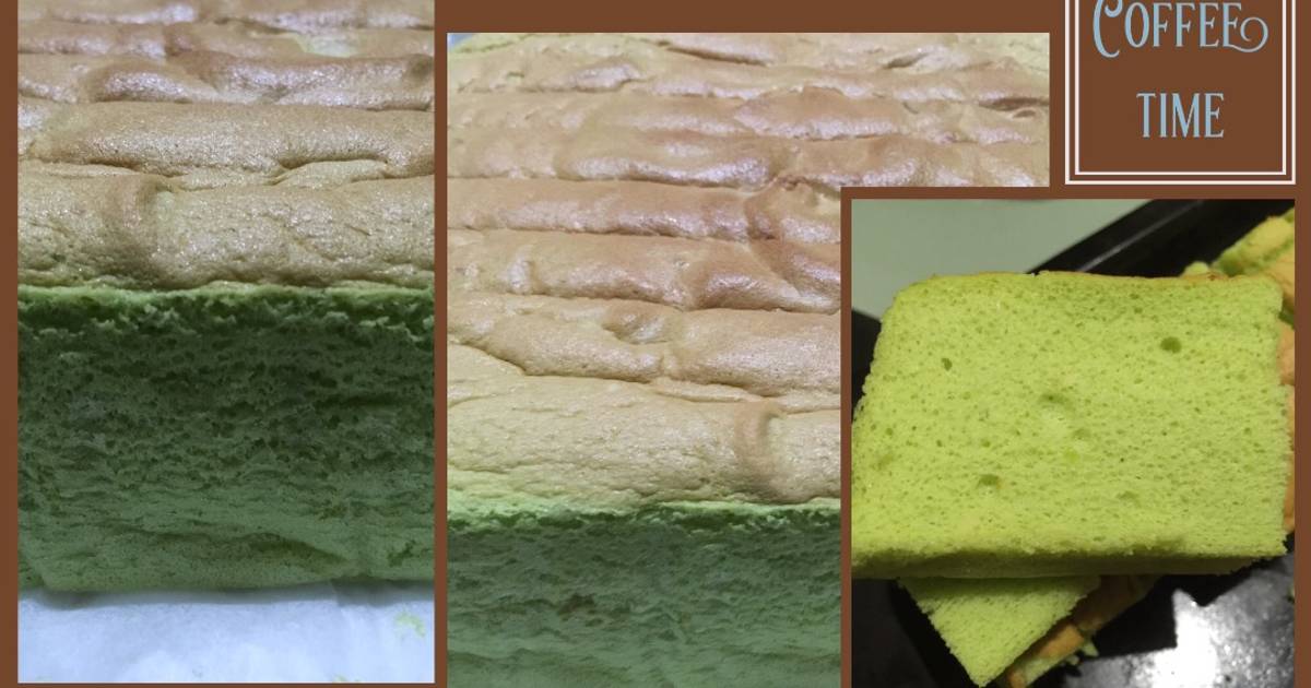 Resep Ogura Pandan Cheese Cake