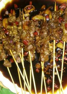 Sate kambing empuk #KitaBerbagi