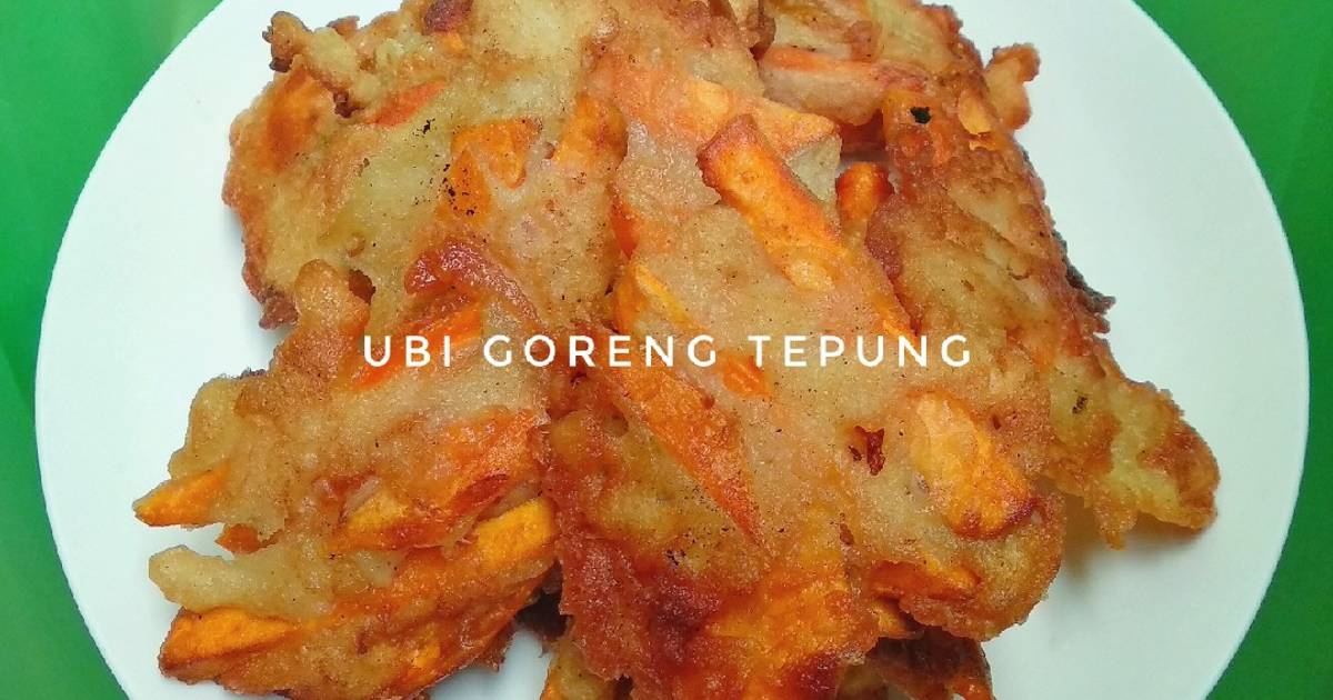 159 resep  ubi  jalar  goreng  tepung enak dan sederhana Cookpad