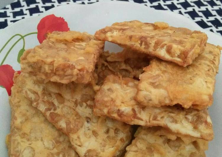 resep makanan Tempe Goreng Crunchy