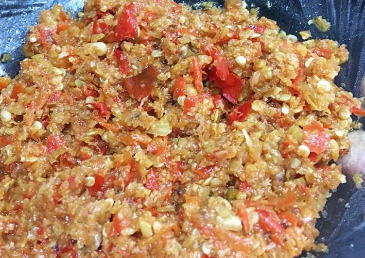 resep masakan Sambal Ayam Geprek