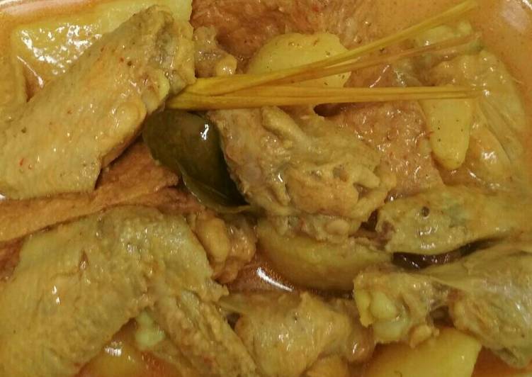 resep lengkap untuk Kari Ayam