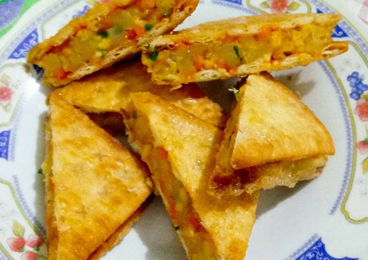 resep masakan Gabin goreng isi sayuran