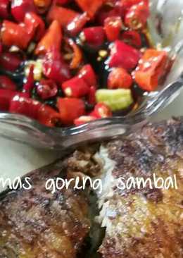 Ikan mas goreng sambal kecap