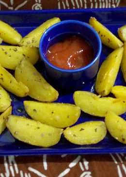 Potato Wedges Simple